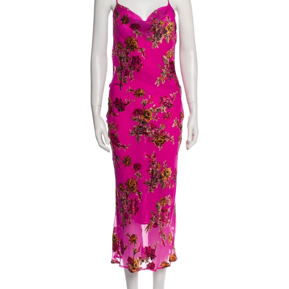 Rat & Boa Pink Floral Dress